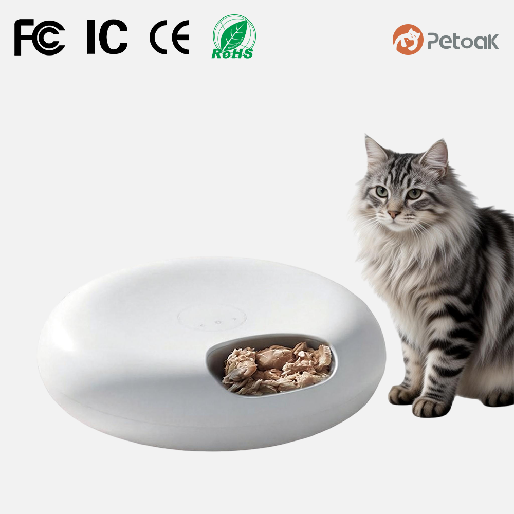 Automatic Smart WIFI Pet Feeder for Dry/Wet Food with Smart Timer Portable Modern Stylish Design for Cats &amp; Small/Medium Dogs