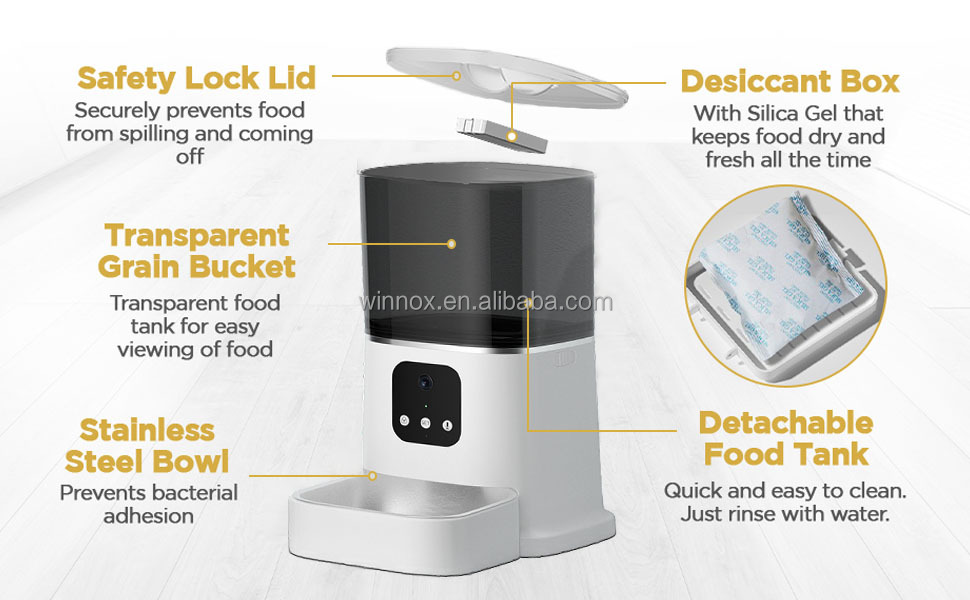 Smart Pet Feeder Capacity