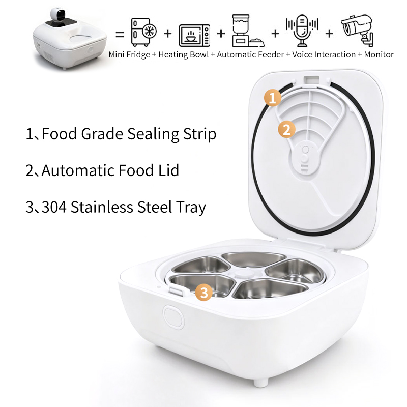 Smart Cat Feeder Features
