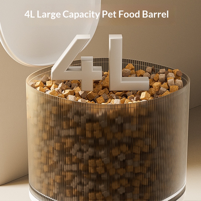 Pet Automatic Feeder with Smart App Timed &amp; Quantitative Remote Feeding for Cat and Dog