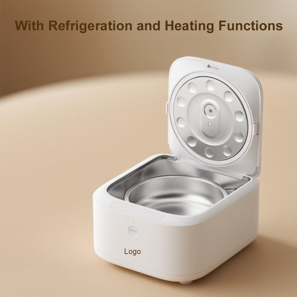 2025 New Product Pre-sale: Automatic Smart Wet Food Feeder for Cats and Dogs with Refrigeration and Heating Functions