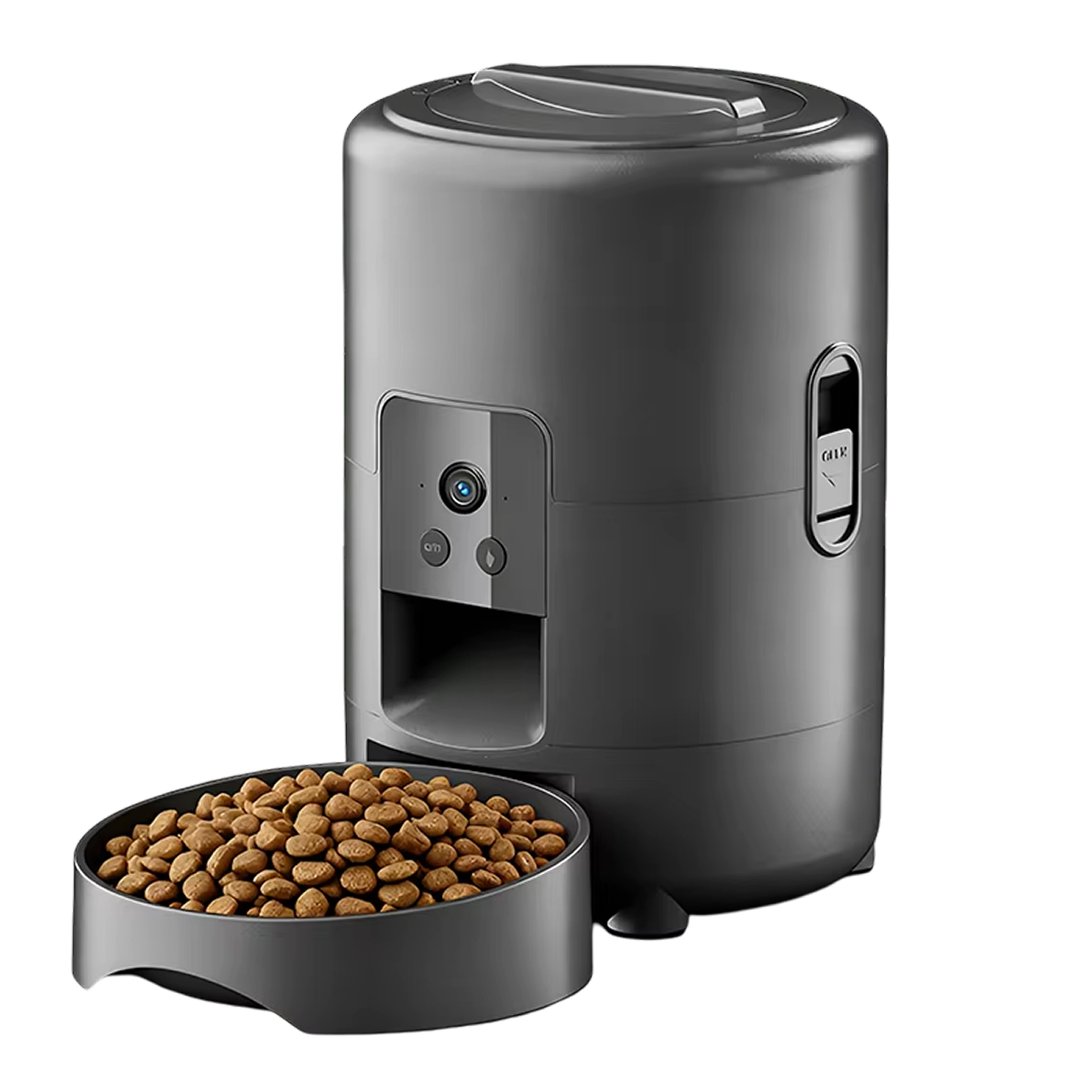 Sudex Q0292L Auto Cat Dog Feeder Camera Smart WiFi App Timed Dry Food Dispenser Diet Portion Meal Control Plastic Solid