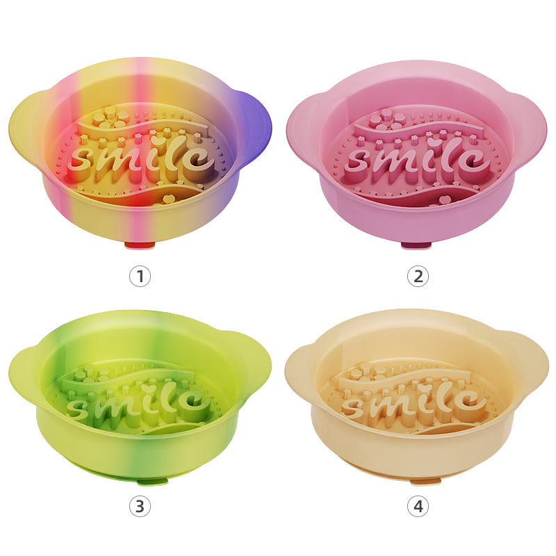 2026 New Arrival Anti-Overturning Puzzle Feeders Dish Dog Anti-Choking Silicone Slow Feeder Bowls For Healthy Eating Experience