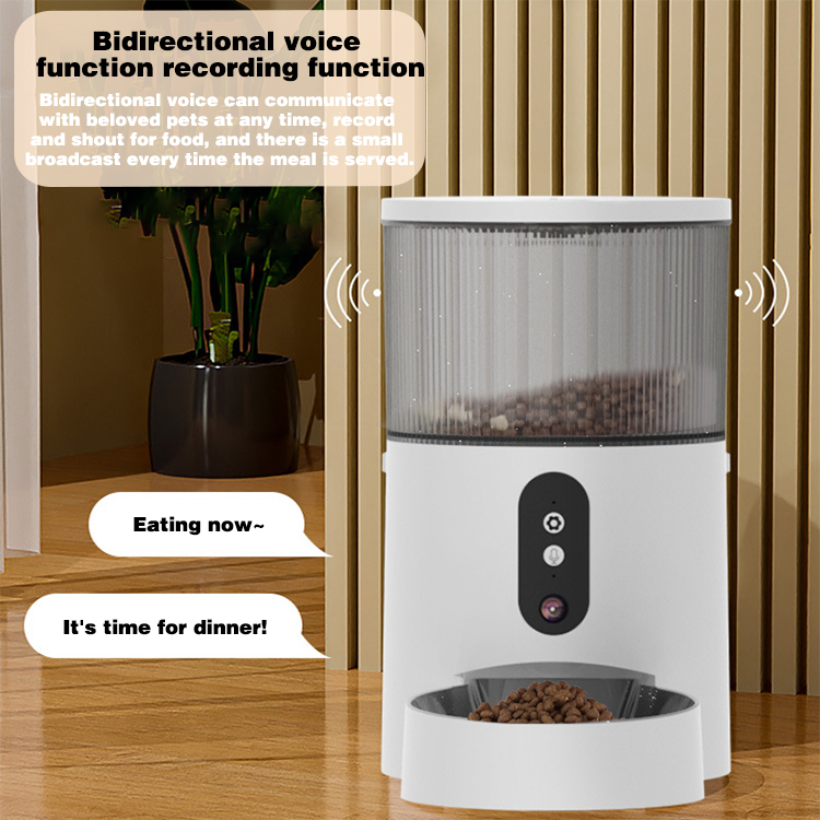 Wireless Smart Pet Feeder Automatic Smart Identification Infrared Pet Feeder Robot Timed Dog Self Feeder Station