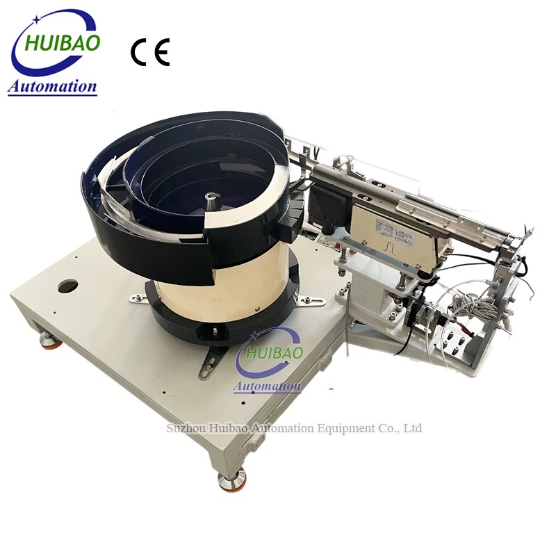 Automated Curved Parts Vibratory Bowl Feeder Feeding System With Lifting Mechanism Custom Automated Assembly Solution