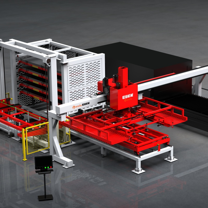Advanced One-Side Gantry Feeding System with Auto Material Storage