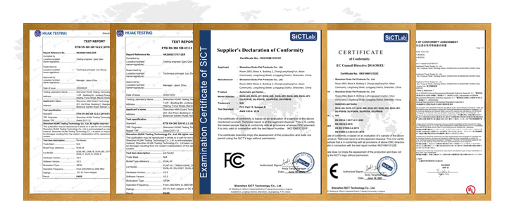 Certificate and standards compliance