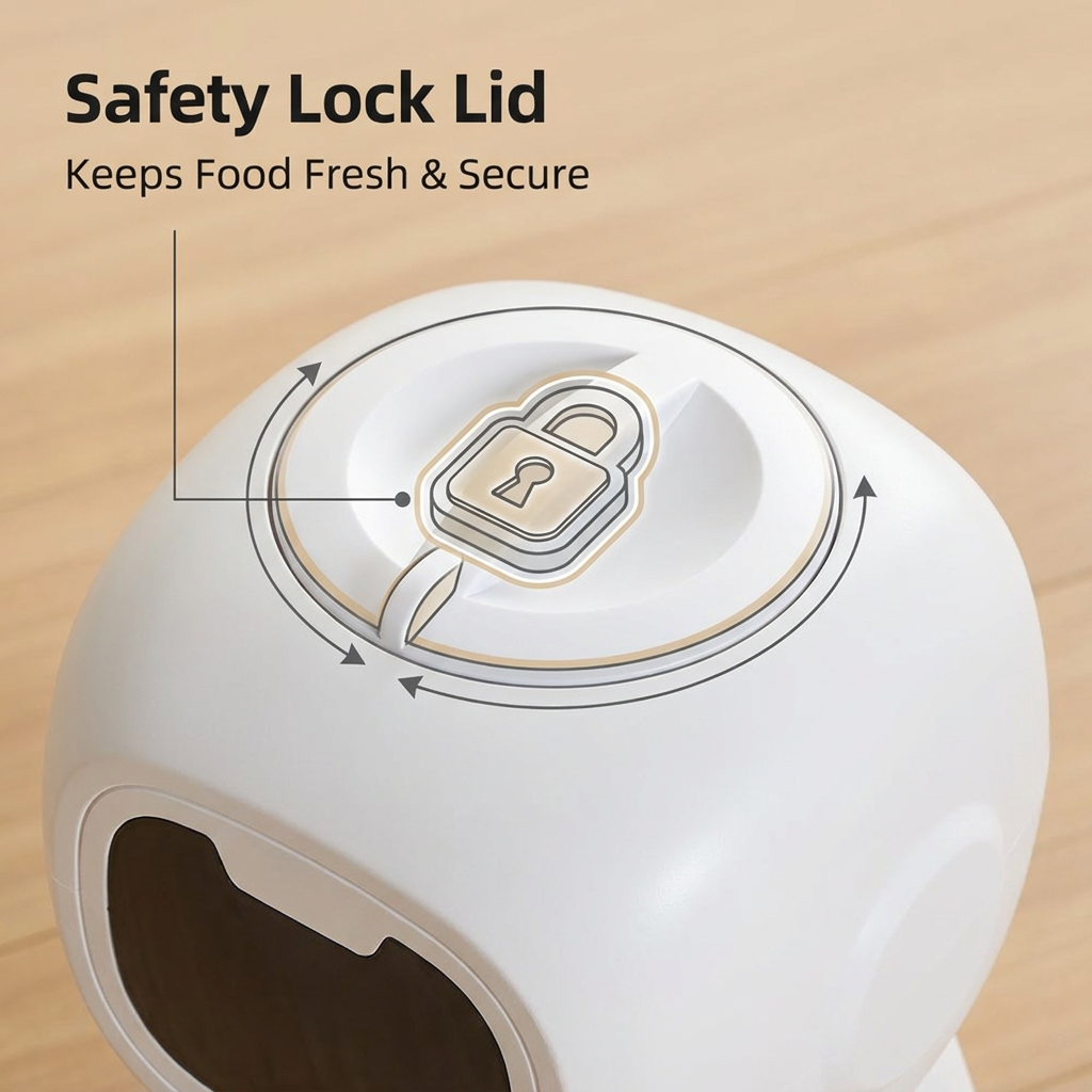 3.5L WiFi Smart Automatic Pet Feeder