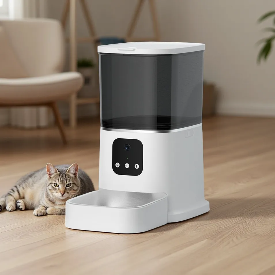 Real-Time Treat Dispensing Smart Pet Feeder for Multi-Pet Households