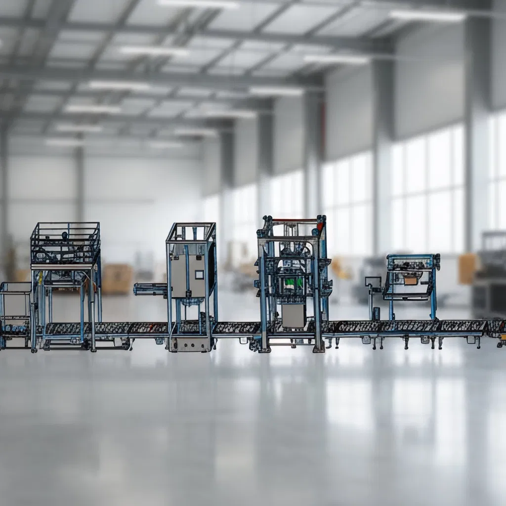 Efficient Full-Automatic Bag Filler &amp; Packing System