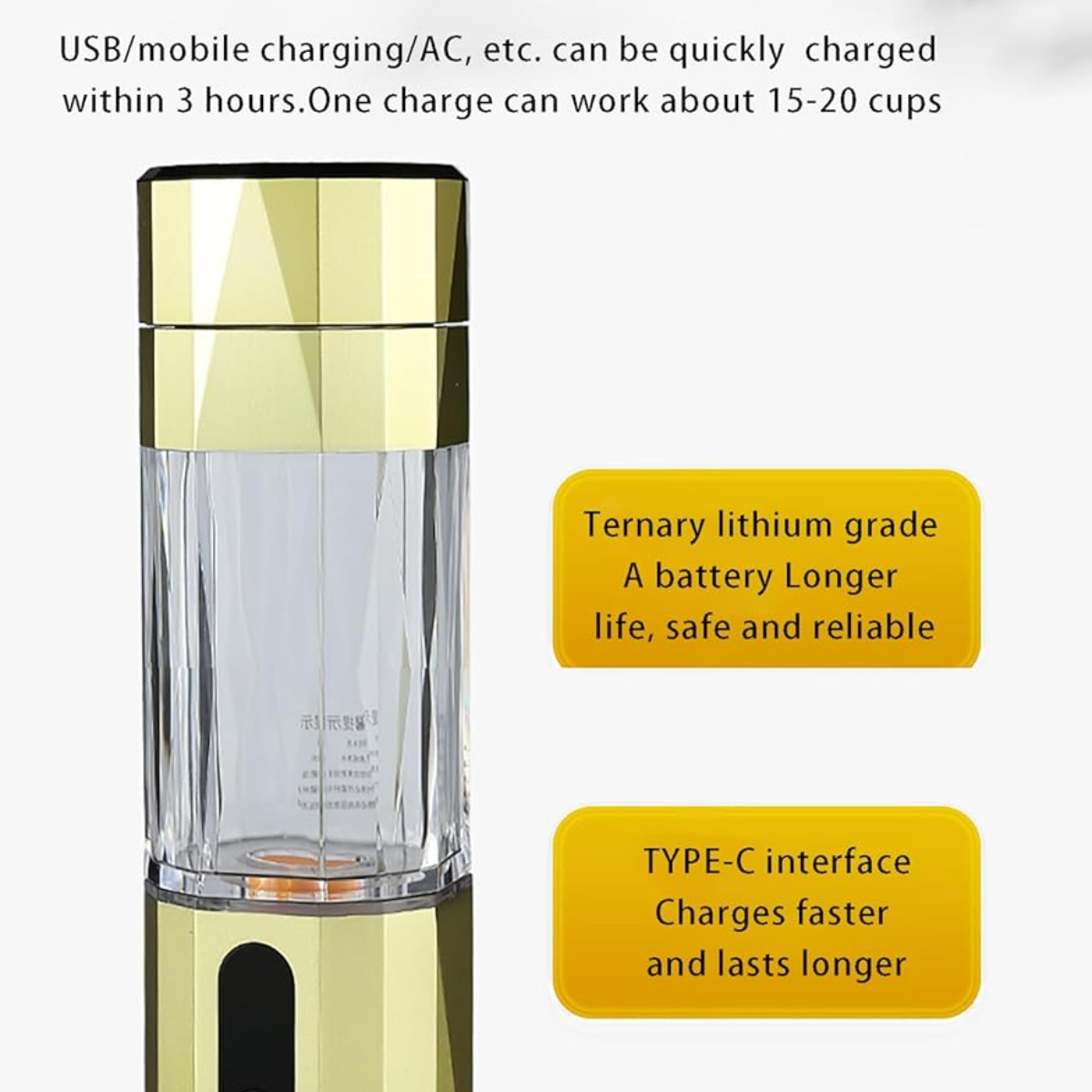 PHYFLOW Hydrogen Water Bottle Generator SPE PEM Technology 5/10 Mins 4000-6000ppb Cold Outdoor Stand Battery Powered Custom Box