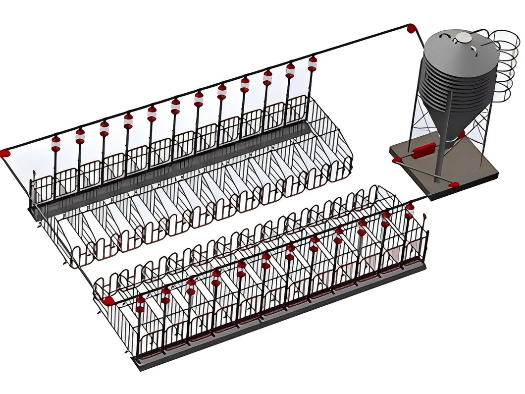 Feeding System Layout Diagram