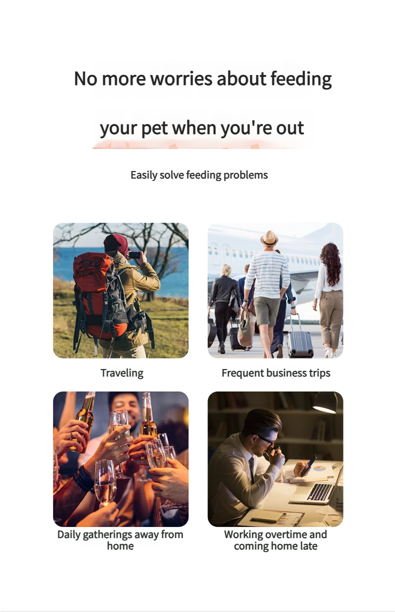 Smart Automatic Pet Wet Food Dispenser Feeder