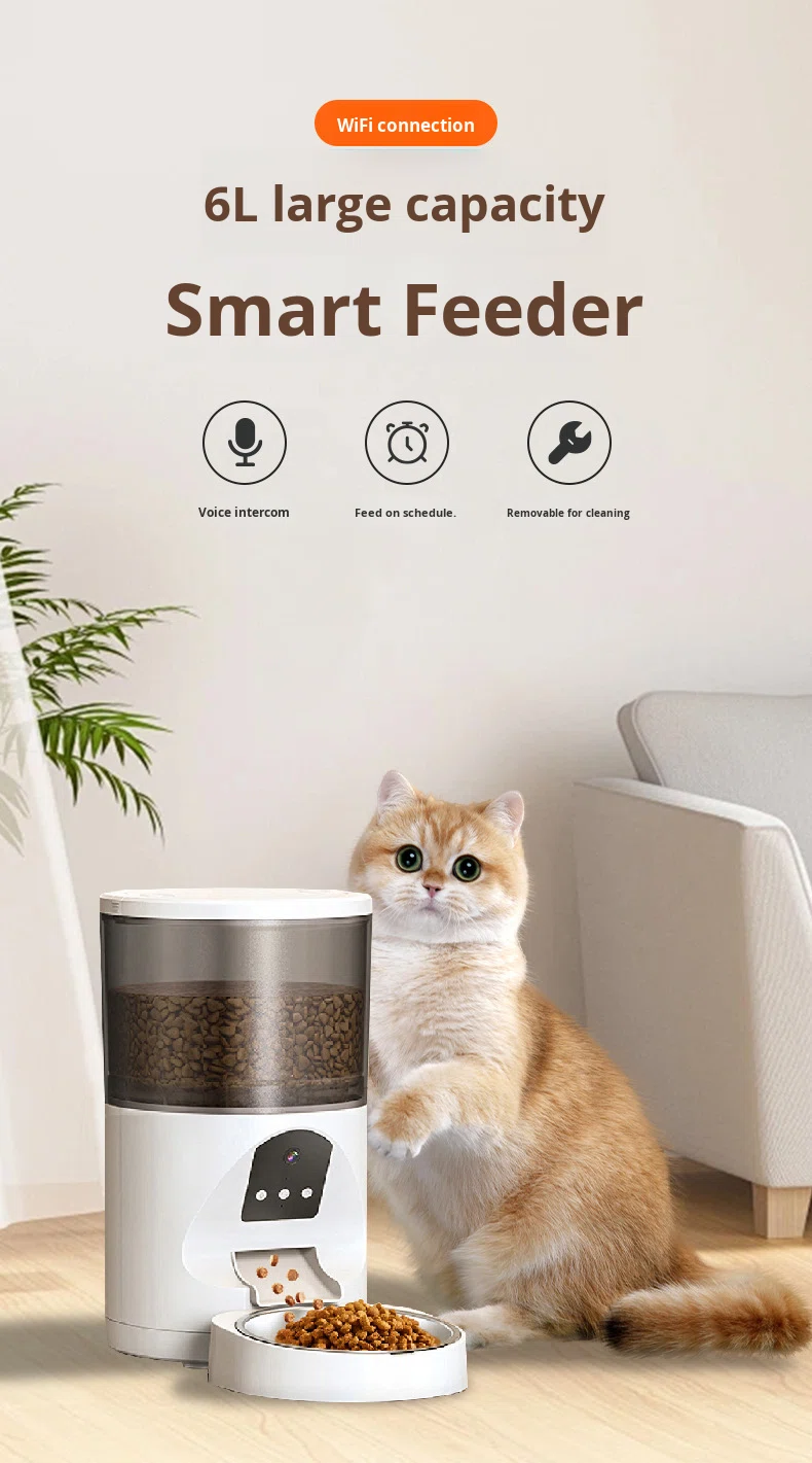 Intelligent Video Automatic Pet Feeding Monitoring Camera