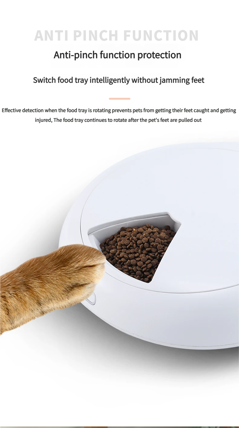 Smart Automatic Pet Wet Food Dispenser Feeder