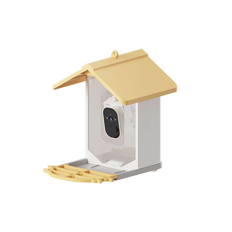 HD Surveillance Camera AI Recognition Removable Smart for Outdoor Bird Feeder