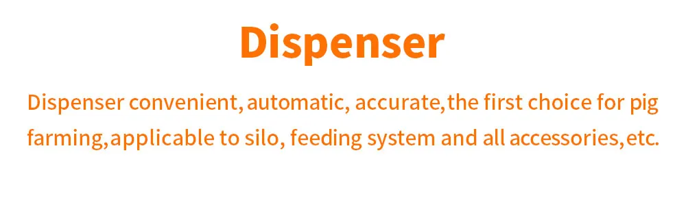 High Efficiency Equipment Automatic Pig Feeding System