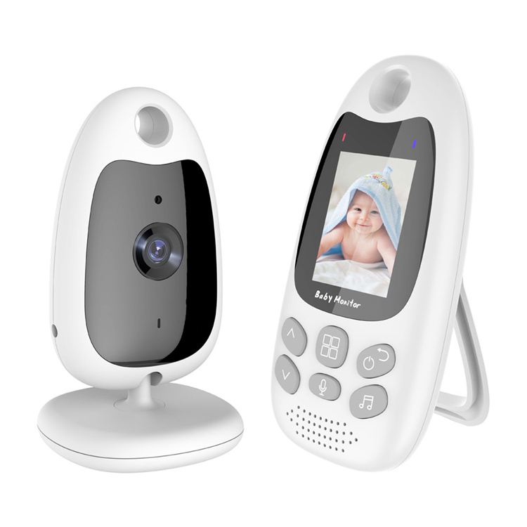 NEW 2.8 Inch Display 720P Night Vision Lullaby 2.4GHz Wireless Audio Video Temperature Feeding Timer Baby Camera Monitor NO Wifi