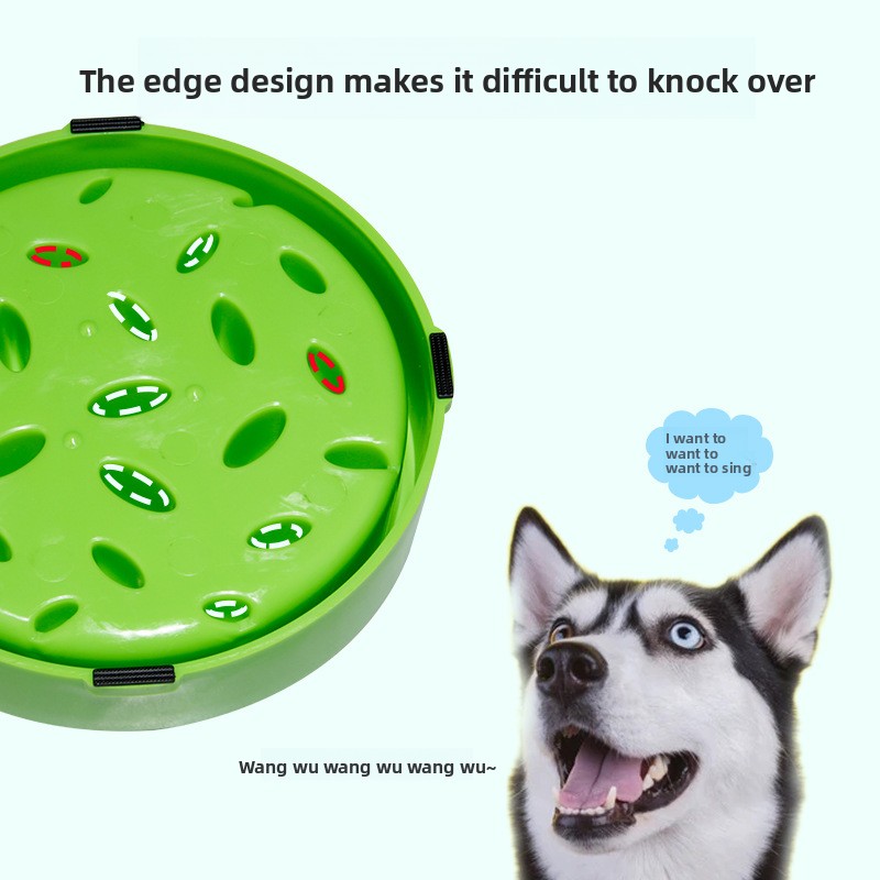 Pet Slow-Feeding Anti-Choking Non-Slip Easy Clean PP Slow Feeder Dog Bowl Wholesale Feeding Supplies