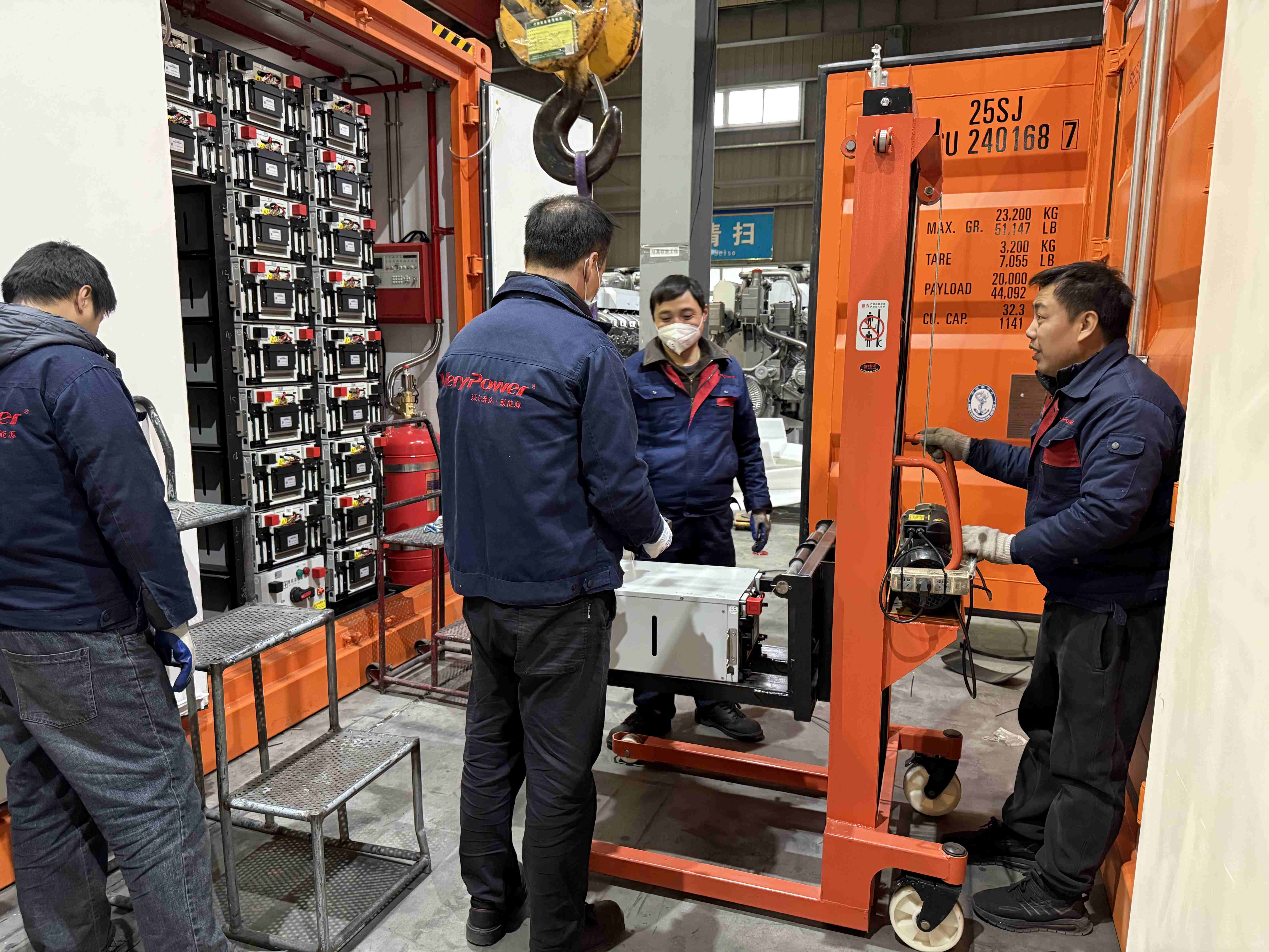 BESS 1MWh 2MWh Lithium Ion Batteries Container BESS Solar System Battery BMS PCS Power Energy Storage