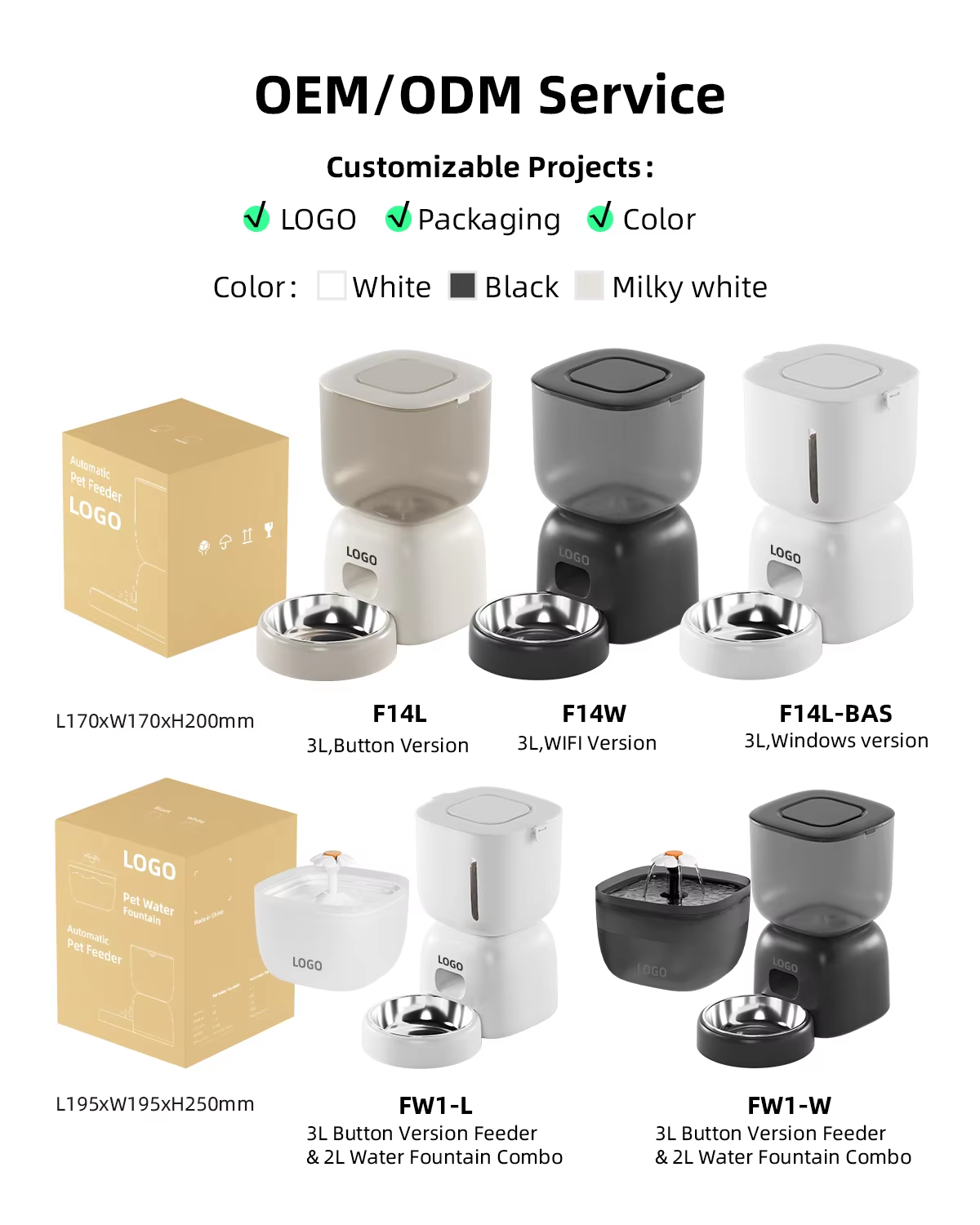 Automatic Pet Feeder 3L Self-Feeding Dog Feeder Timed 10S Voice Recorder Dual Power Supply Automatic Cat Food Dispenser