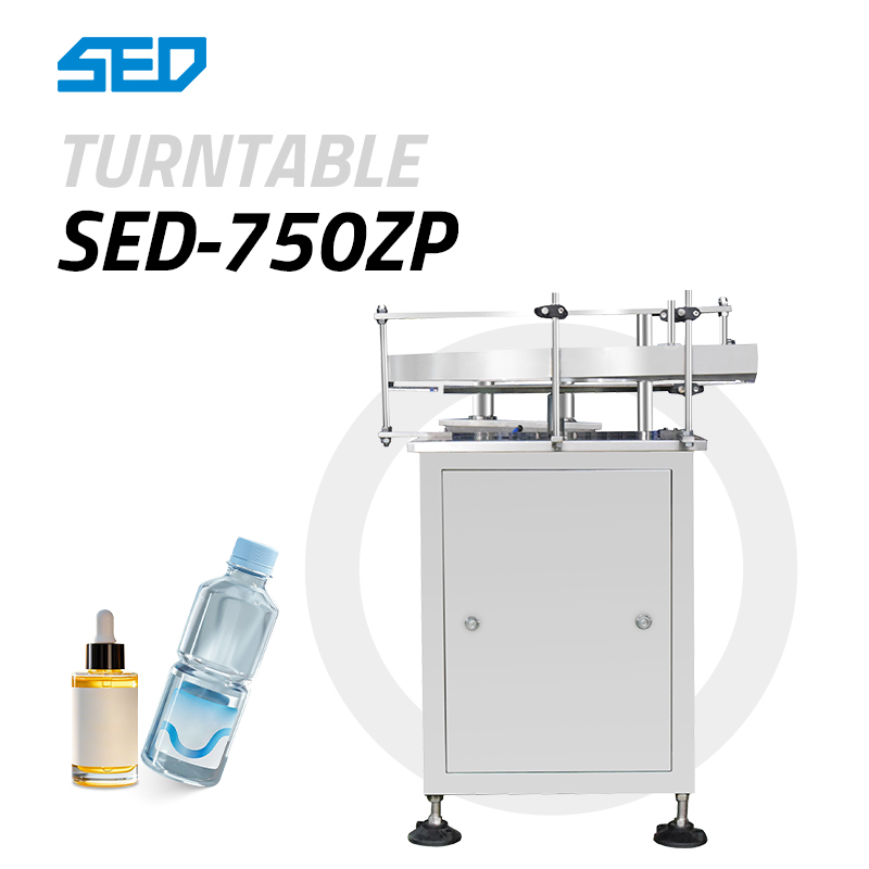 Automatic Accumulative Feeder Turntable Round Plastic Bottle Unscrambler