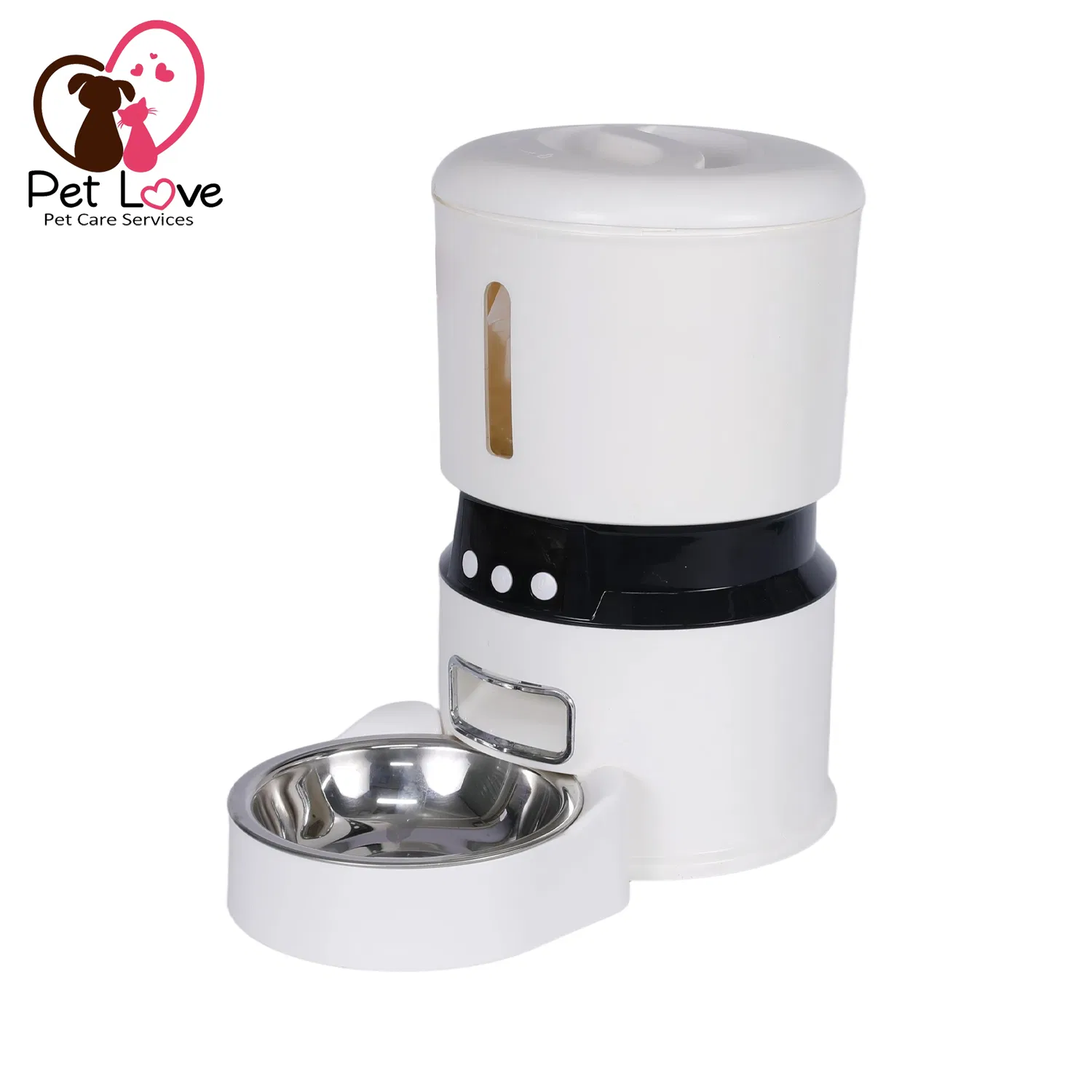 Smart Dual Power Automatic Pet Feeder for Cats and Dogs