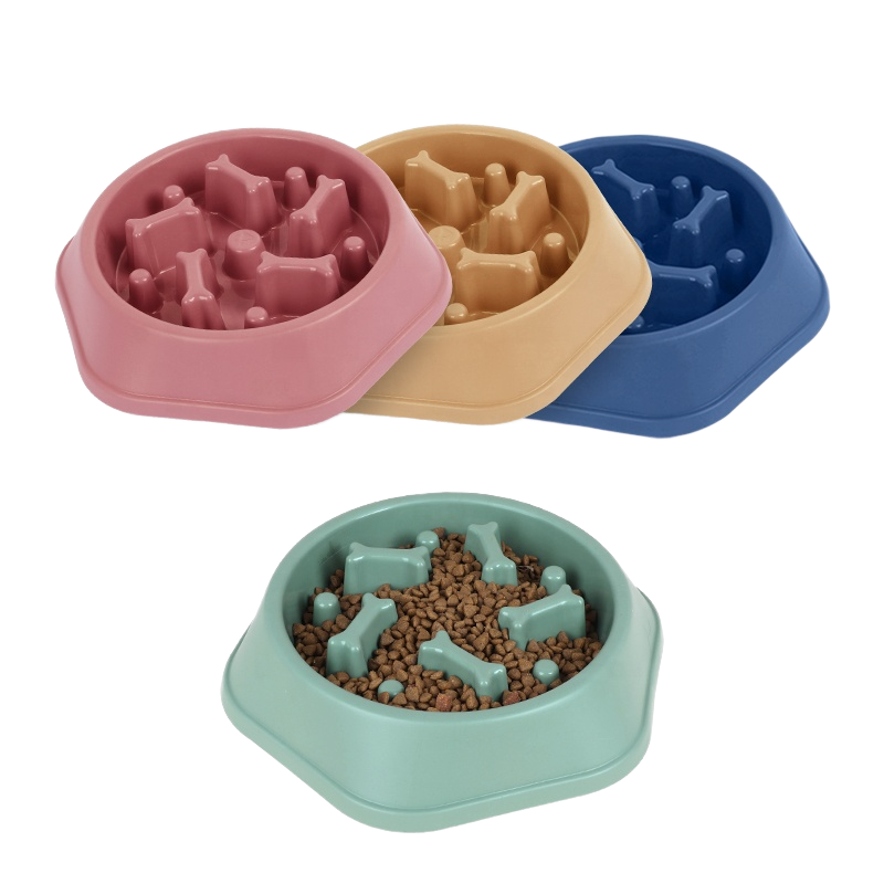 Pet Anti-choking Slow Feeder Bowl Healthy Eating Habits and Fun Mealtimes Slow Eating Reduce Obesity Bowl