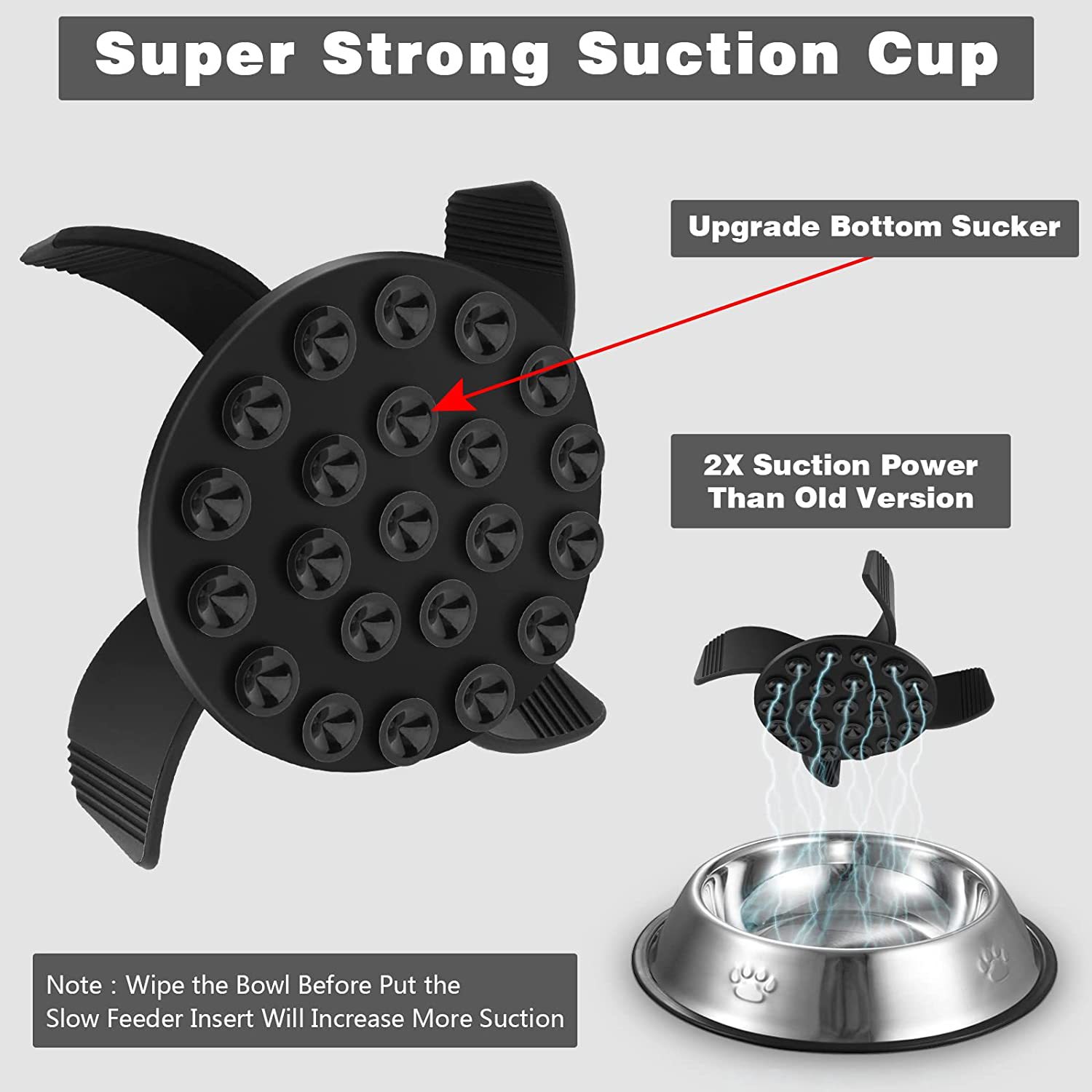 Adjustable Silicone Pet Feeder Insert | Slow Down Eating | Ideal for Preventing Obesity &amp; Indigestion | for Dog &amp; Cat Bowls