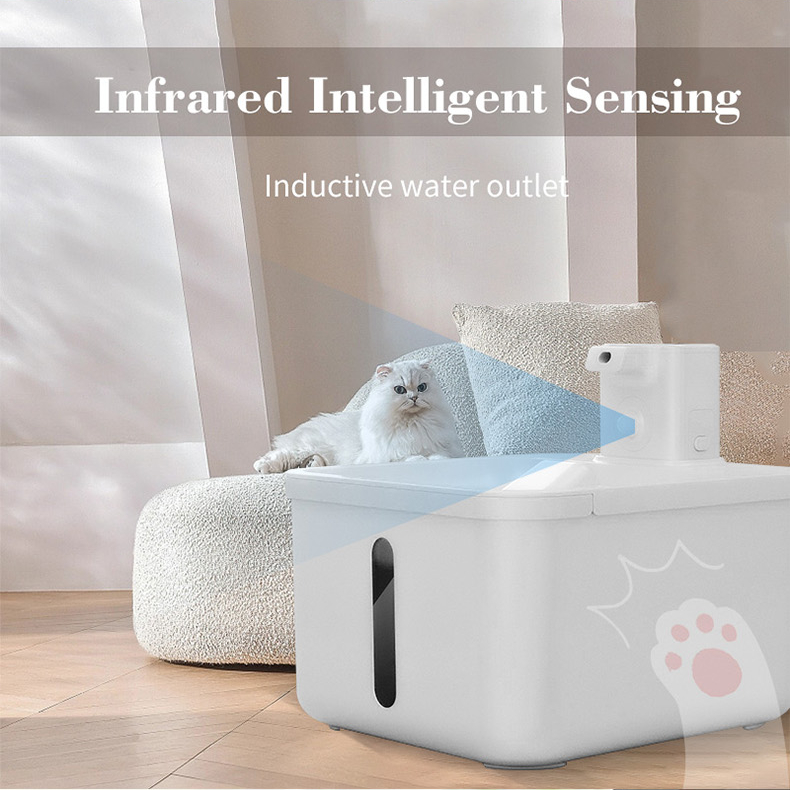 Smart Cat Healthy and Refreshing Water Water Fountain Feeder Upgrade Pet's Hydration with Smart Pet Water Dispenser