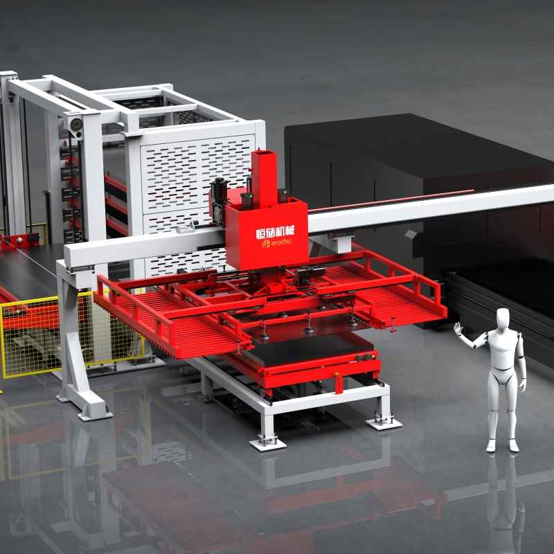 Advanced One-Side Gantry Feeding System with Auto Material Storage