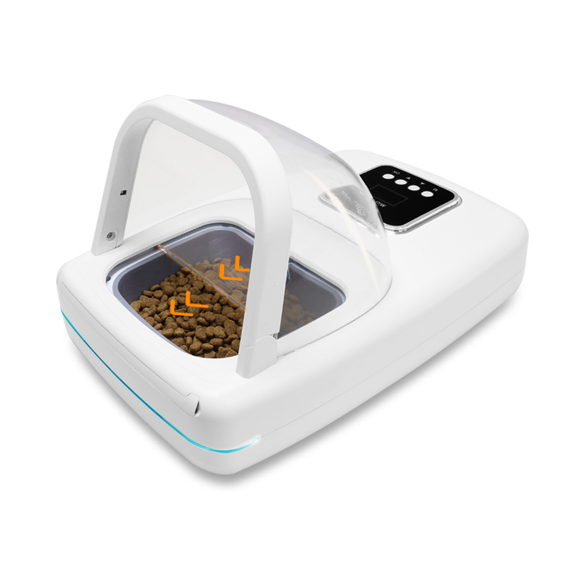 Smart Automatic Pet Feeder for Controlled Feeding with Chip Recognition