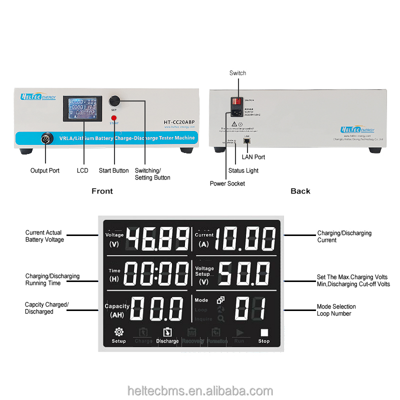 HT-CC20ABP VRLA/Lithium Battery Test