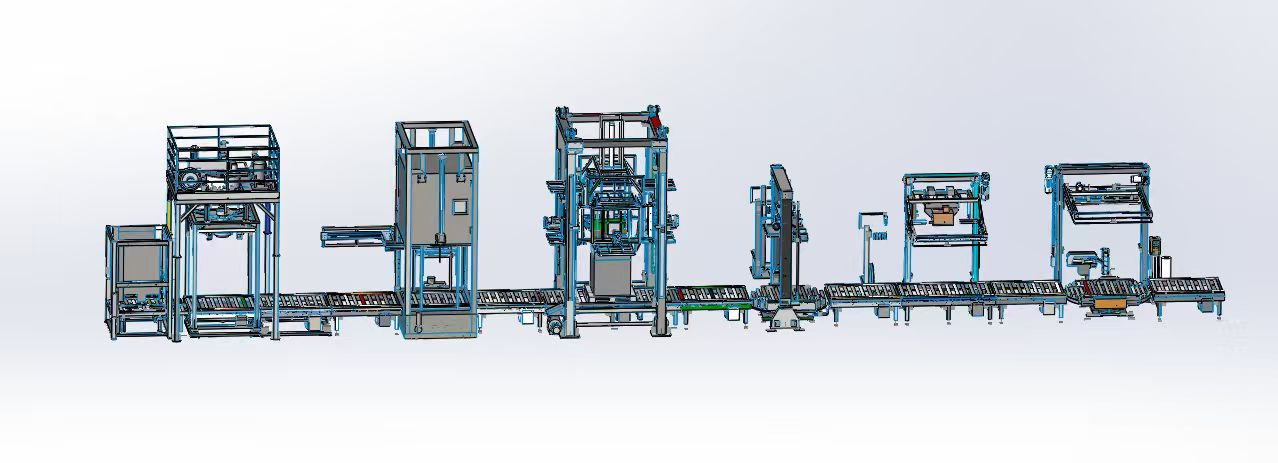 High-Efficiency Ton Bag Wrapping System for Seamless Packaging