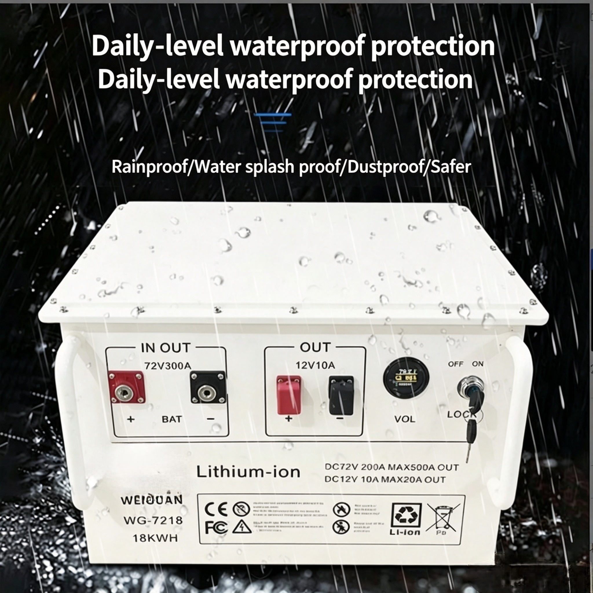 72V330AH Lithium Iron Phosphate Battery Power System for Marine Use, Suitable for Yachts/unmanned Vessels/large Ships, Battery