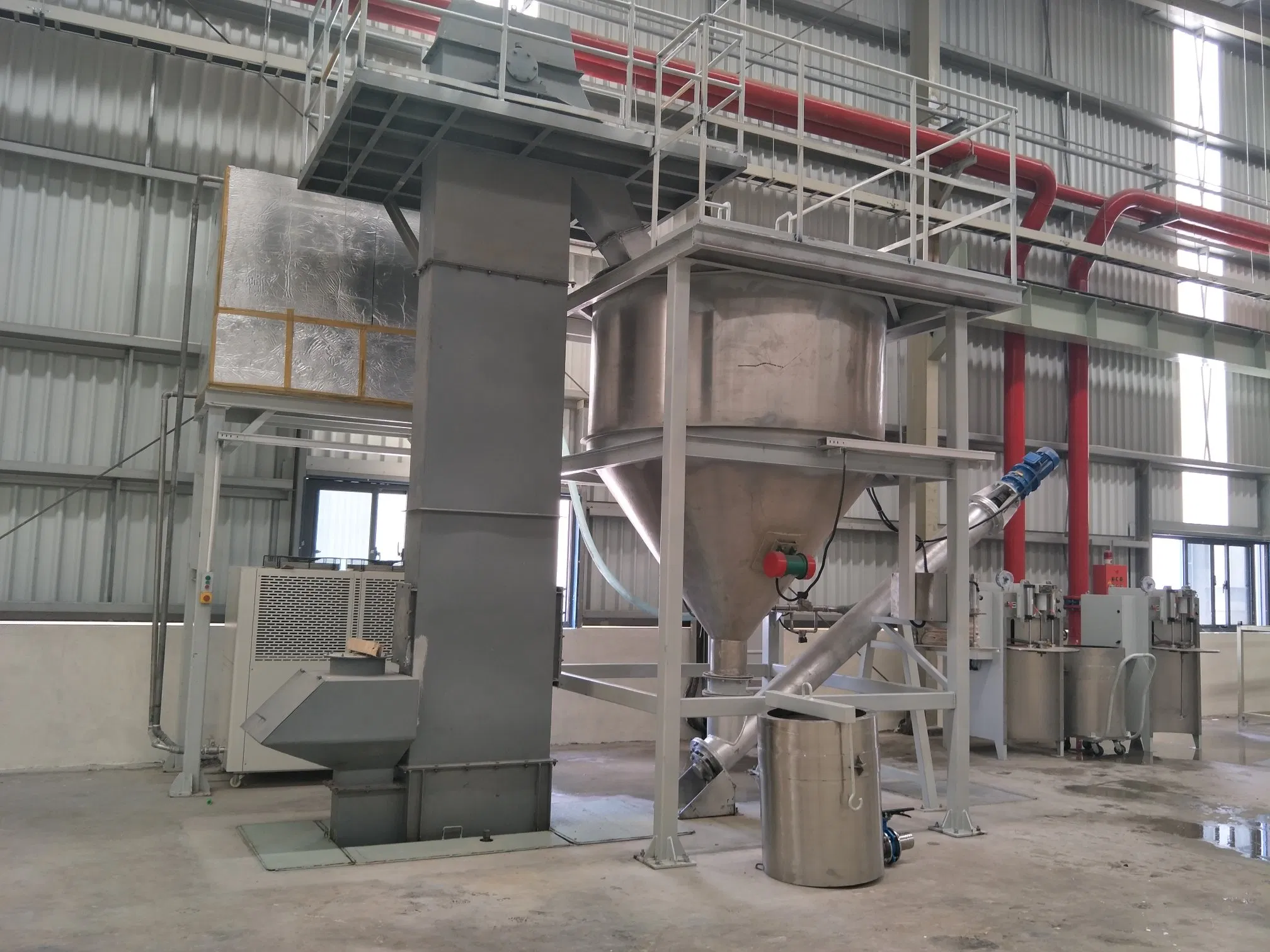 Single Working Station for Plaster Feeding Weighting System