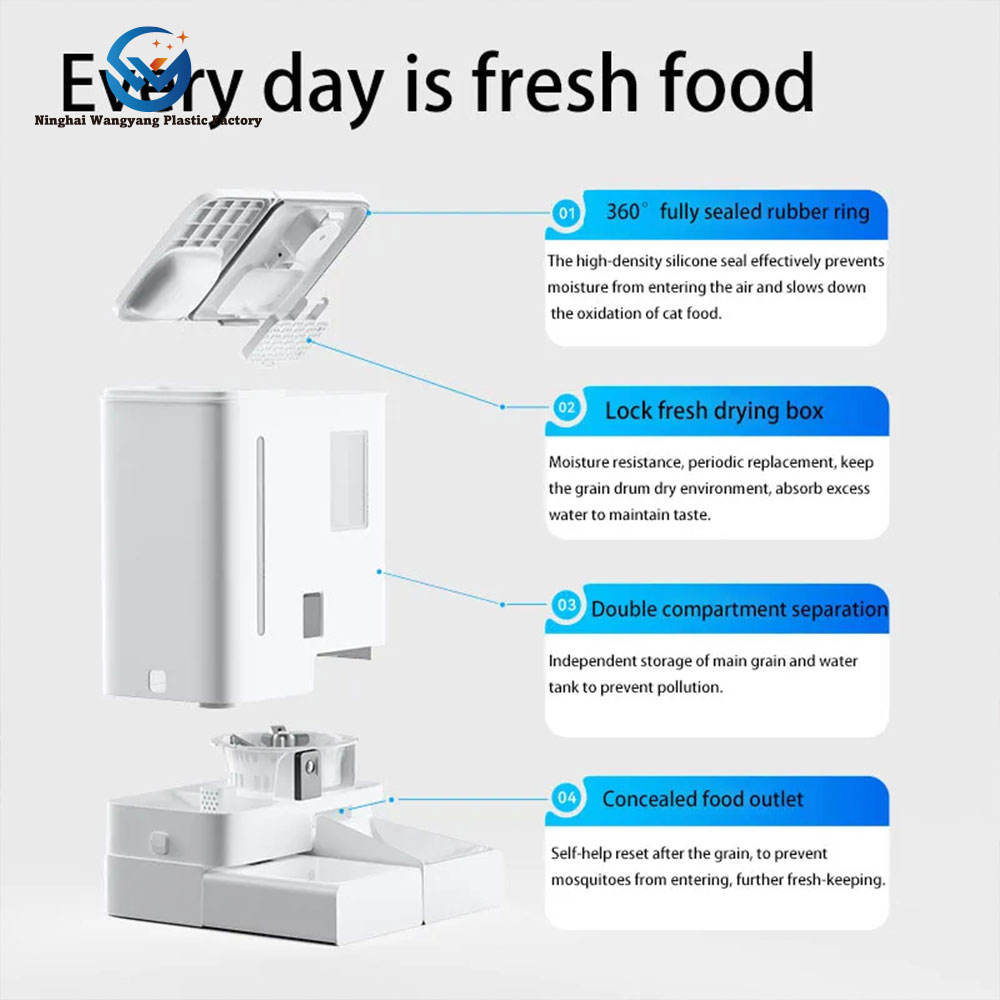 Automatic Pet Feeder Detail 2