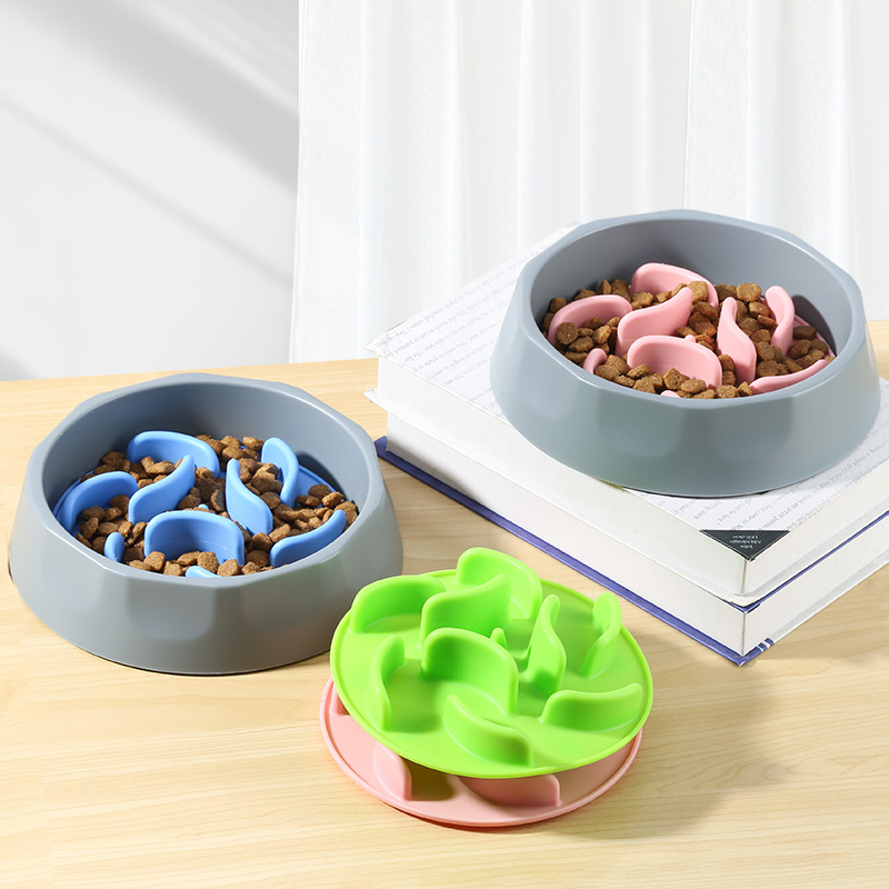 Custom Portable 2 In 1 Drinking Eating Puppy Essentials Silicone Mat Pet Cat Slow Feeder Dog Food Bowl