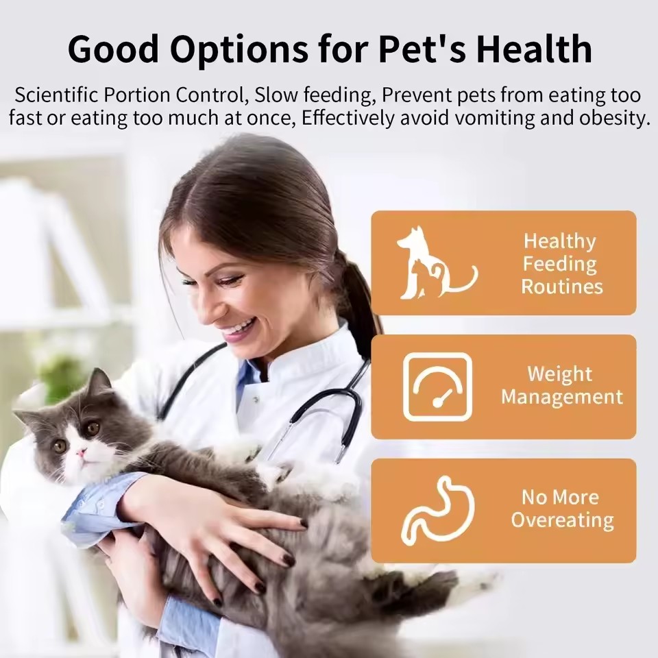 The Essential Pet Automatic Feeder Lazy People Easily Take Care of Your Pet and Say Goodbye Hassle of Regular Feeding Schedules