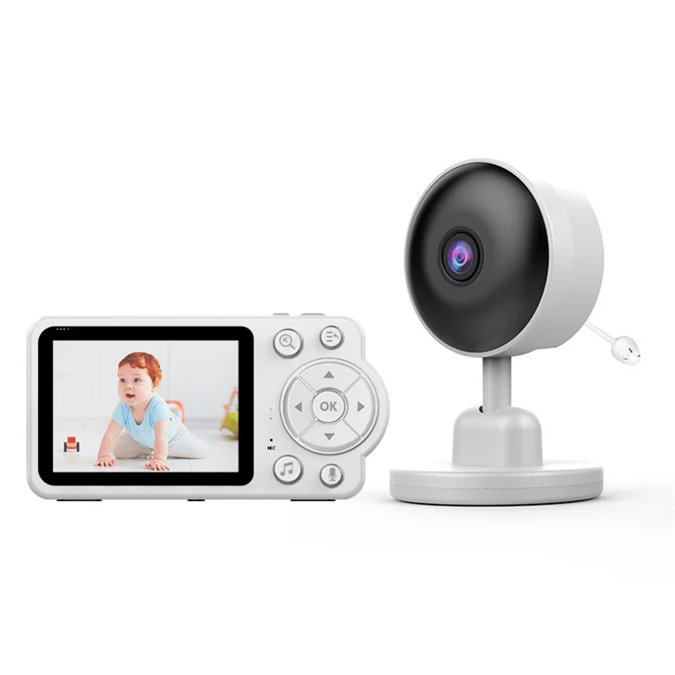 NEW 2.8 Inch Display 720P Night Vision Lullaby 2.4GHz Wireless Audio Video Temperature Feeding Timer Baby Camera Monitor NO Wifi