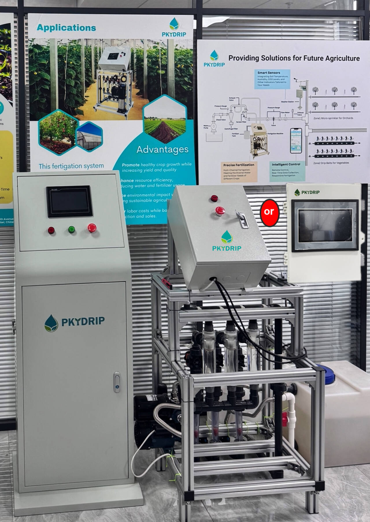 Greenhouse System Farm Using Automatic Single-Channel Intelligent Water Fertilizer Integrated Machine
