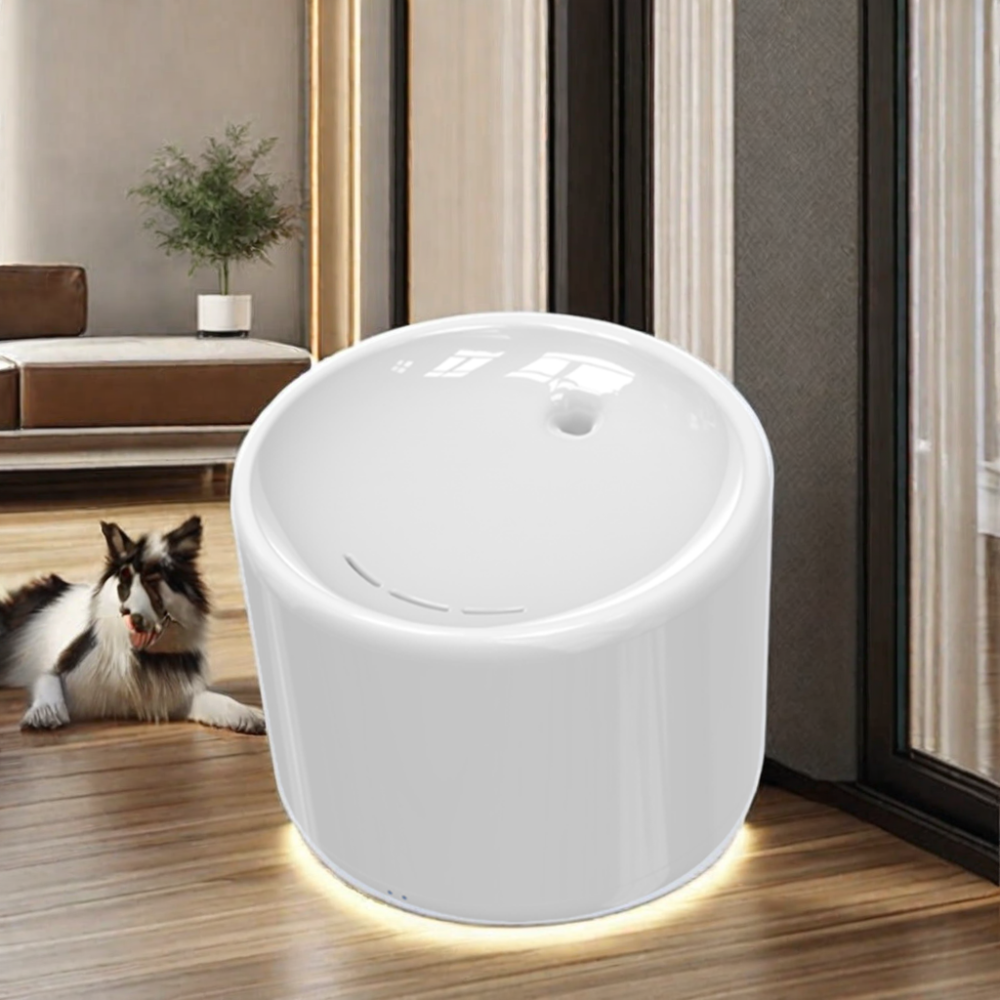 Portable Pet Water Feeder with Durable Modern Design Mobile App Control Healthy Circulation System for Cats and Dogs