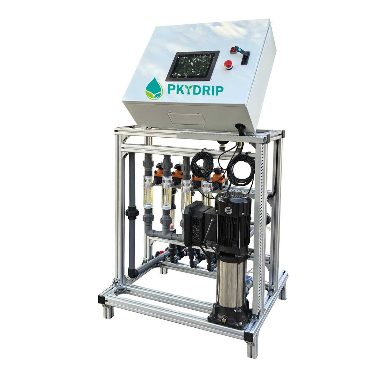 Greenhouse System Farm Using Automatic Single-Channel Intelligent Water Fertilizer Integrated Machine