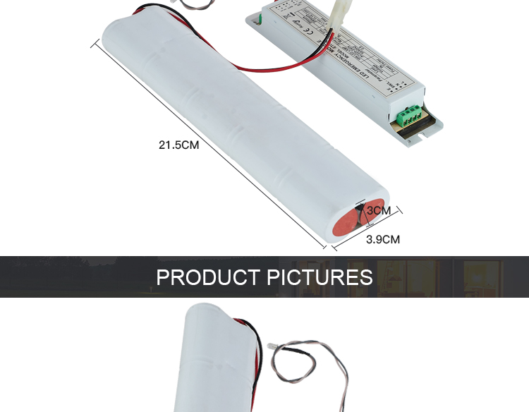 Rechargeable LED Tube Emergency Battery Pack