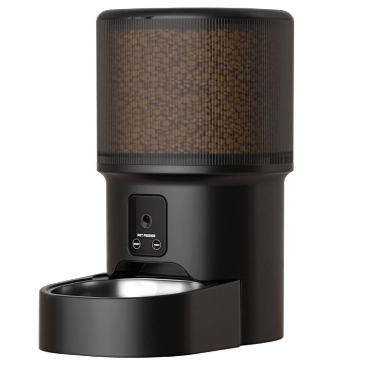 Pet Smart Automatic Plastic Feeder Timed Feeding Remote Voice Control Household Video Wholesale