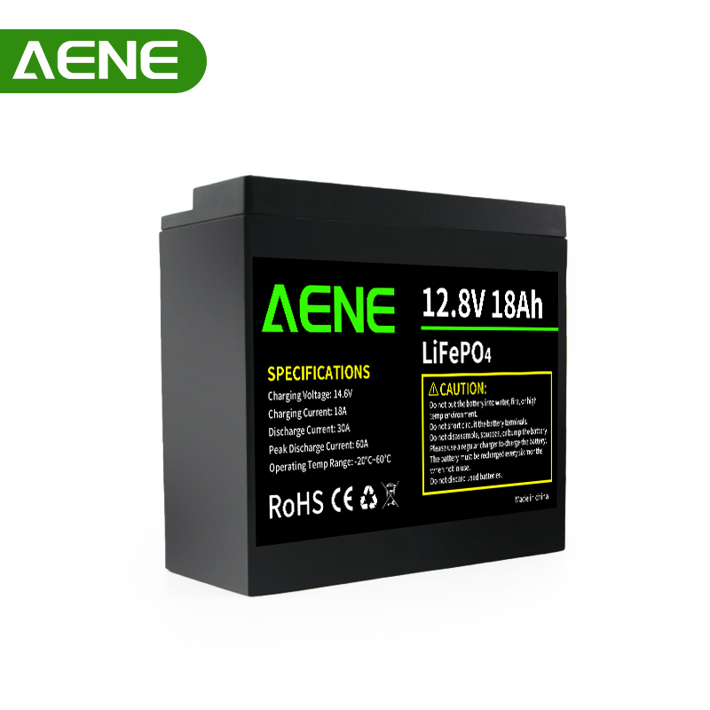 12V 18Ah LiFePO4 Battery for UPS Backup Power Emergency Lighting and Home Energy Storage System