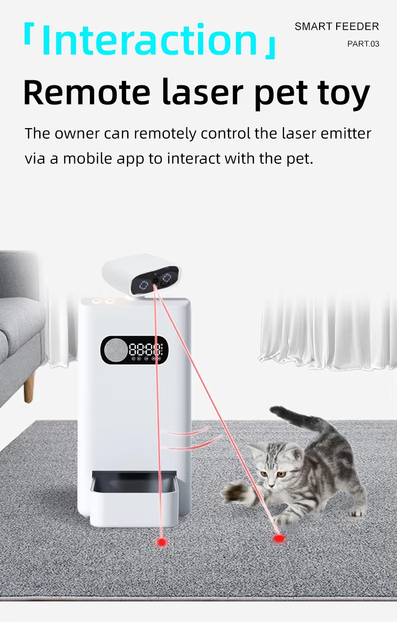 Pet Feeder Size Display