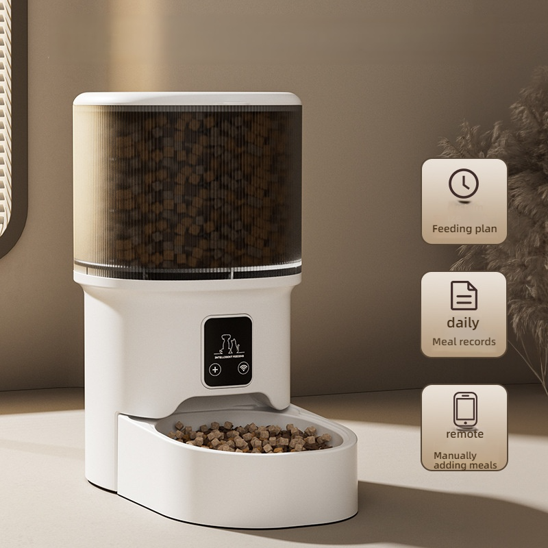 Smart Wifi Automatic Cat Food Feeder Camera Portable Remote Control Pet Feeder Video Remote Control Smart Feeder