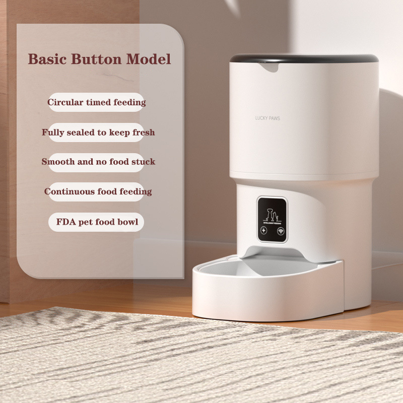 Smart Control Timed Feeder Bowls Machine Automatic Pet Feeder with Wifi App Control Food Dispenser Bowls for Dogs &amp; Cats