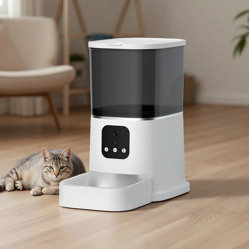 Real-Time Treat Dispensing Smart Pet Feeder for Multi-Pet Households